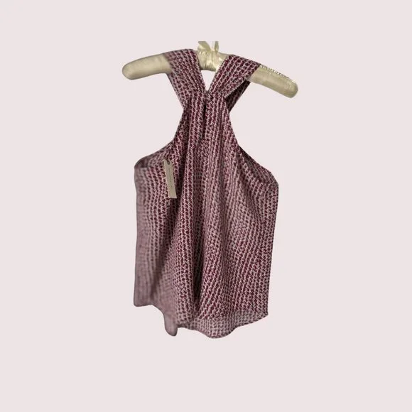 ❤️HOST PICK❤️ NWT Maeve Anthropologie Keyhole Tank Top Size 14 - Picture 6 of 7